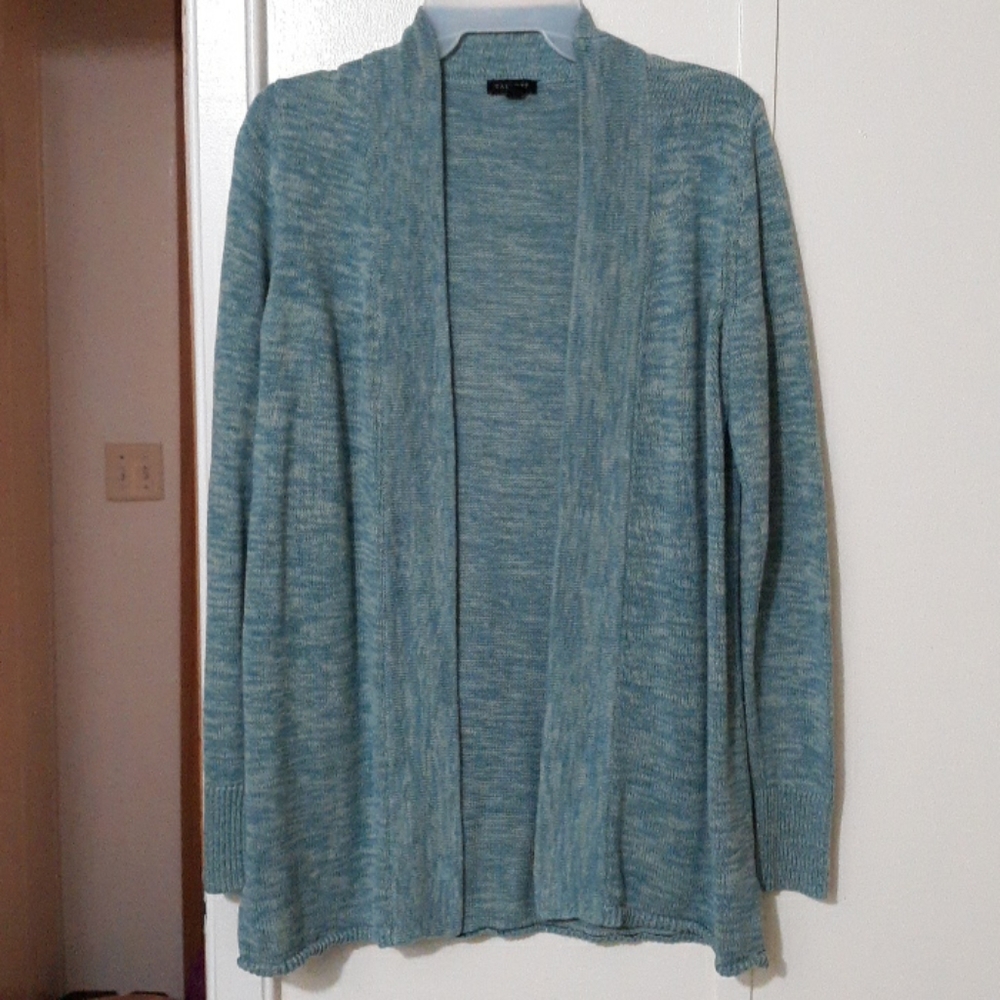 SOLD Talbots Blue Green Teal Mingle Cardigan